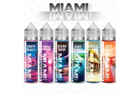 Miami Vapes 50ml – Pack Découverte