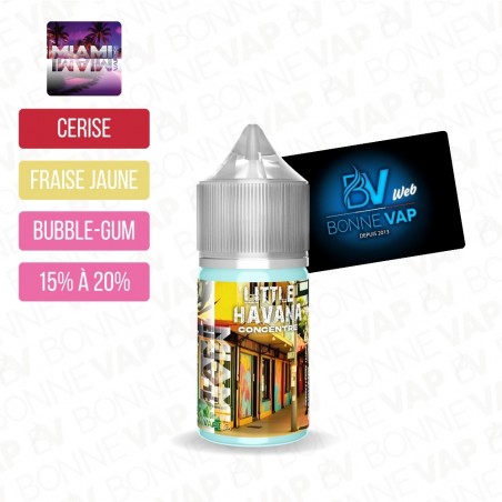 Concentré Little Havana 30ml - Miami Vapes