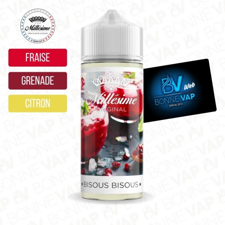 Bisous Bisous 100ml - Millésime