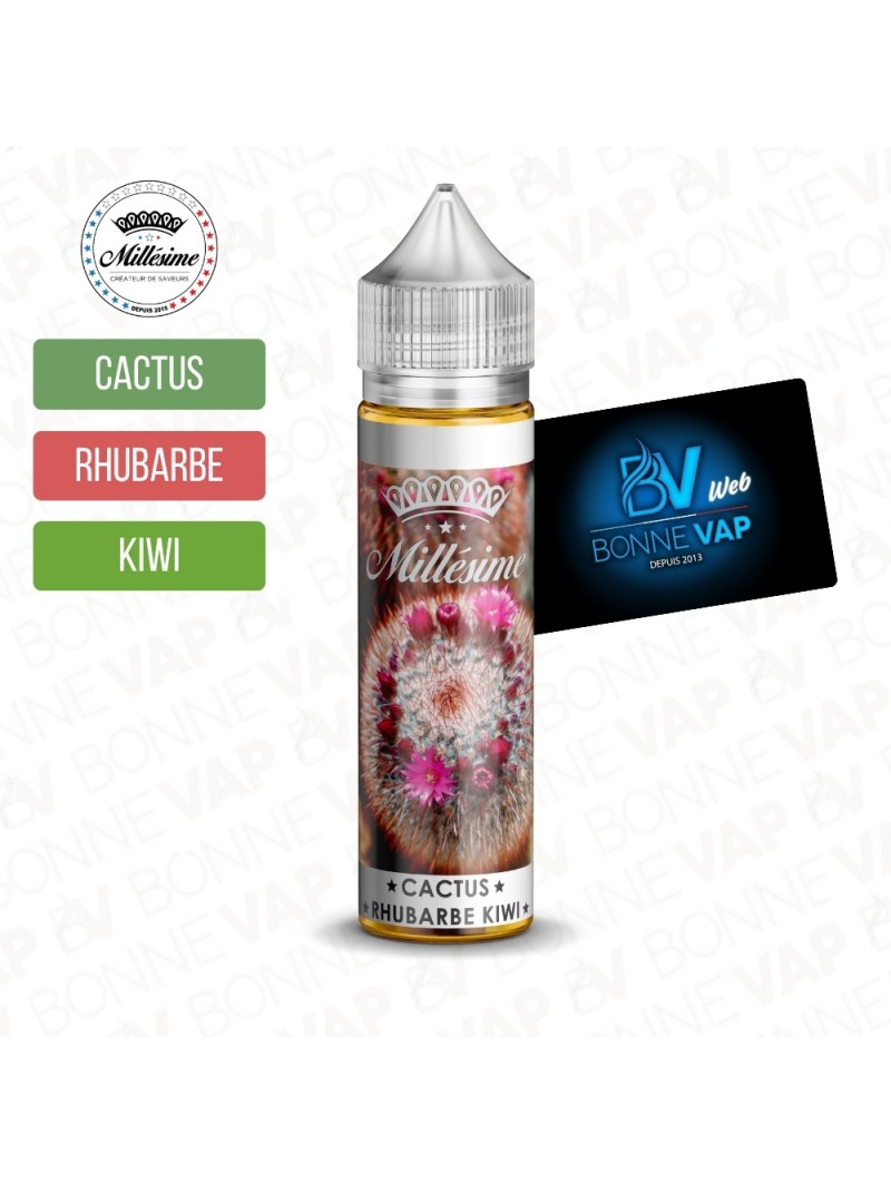 Cactus Rhubarbe Kiwi 50ml - Millésime
