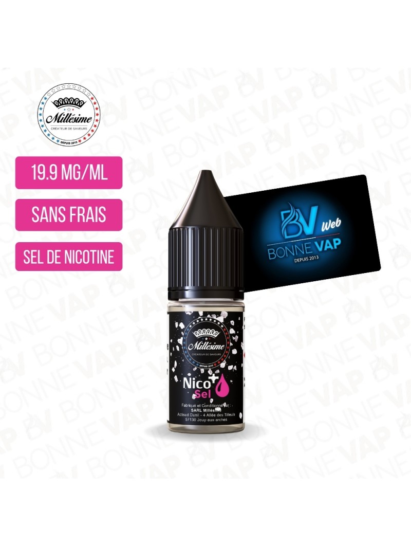 Booster Sels de Nicotine 10ml - Millésime