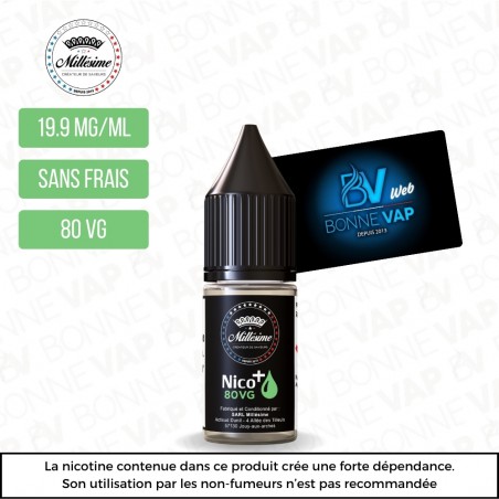 Booster 80VG 10ml - Millésime
