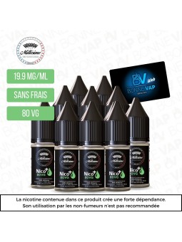 Pack 10 Boosters 80VG - Millésime - 19.9mg