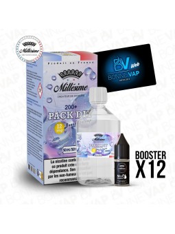 Pack DIY 12mg 200ml 50/50 - Millésime