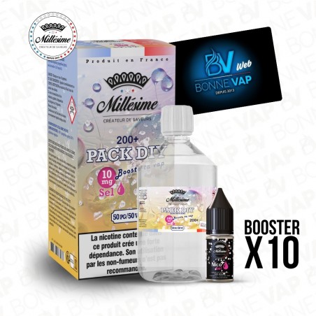 Pack DIY Sels 10mg 200ml 5050 &ndash; Mill&eacute;sime