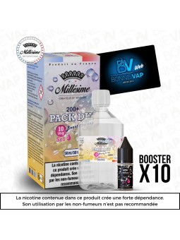 Pack DIY Sels 10mg 200ml 5050 – Millésime - Prévention