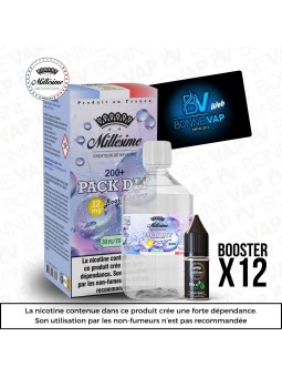 Pack DIY 12mg 3070 200ml - Millésime - Prévention