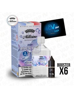 Pack DIY 6mg 200ml 50/50 - Millésime