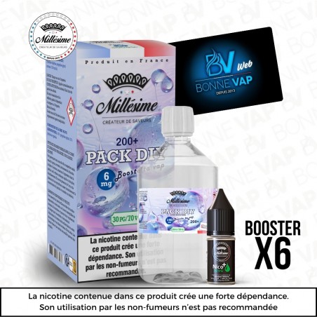 Pack DIY 6mg 200ml 3070 - Millésime