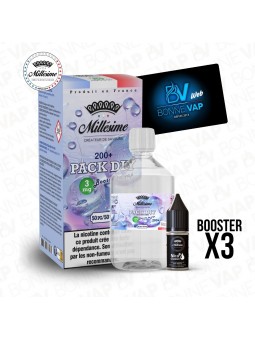 Pack DIY 3mg 200ml 5050 - Millésime