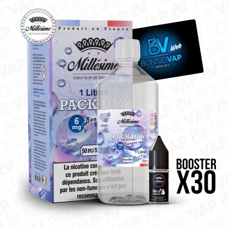 Pack DIY 6mg 1L 5050 - Mill&eacute;sime