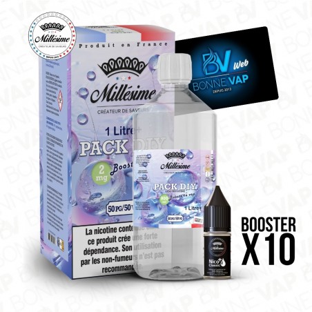 Pack DIY 2mg 1L 5050 - Mill&eacute;sime