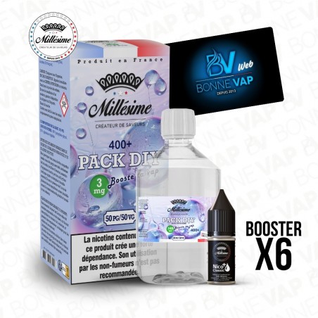 Pack DIY 3mg 400ml 5050 &ndash; Mill&eacute;sime