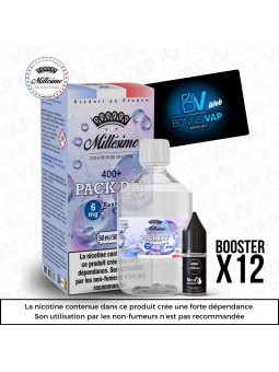 Pack DIY 6mg 400ml 5050 - Millésime - Prévention