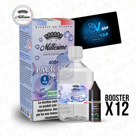 Pack DIY 6mg 400ml 30/70 - Mill&eacute;sime