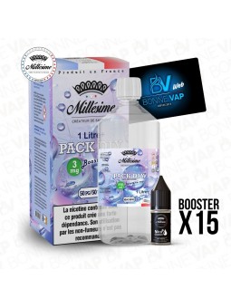 Pack DIY 3mg 1L 5050 - Millésime