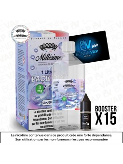 Pack DIY 3mg 1L 50/50 -...