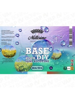 Base Végétale 1L 3070 - Millésime - Etiquette