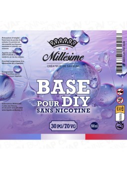Base 500ml 3070 - Millésime - Etiquette