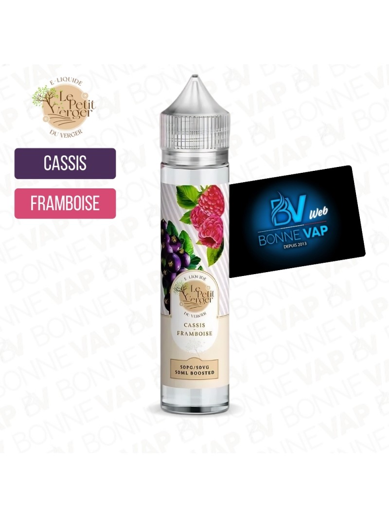 Cassis Framboise 50ml - Le Petit Verger