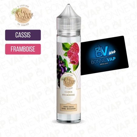Cassis Framboise 50ml - Le Petit Verger