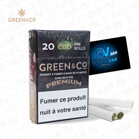 Cigarette CBD Premium - Green & Co