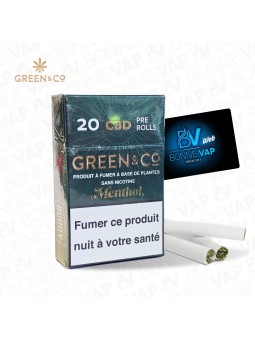 Cigarette CBD Menthol - Green & Co