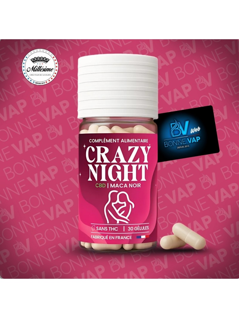 Gélules Crazy Night - Millésime