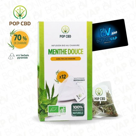 Infusion CBD Menthe Douce - Pop CBD
