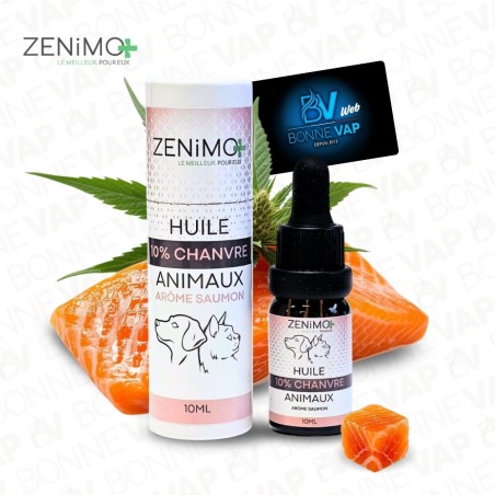 Huile Animaux CBD Saumon - Zenimo +