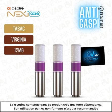 Cartouches Classic Virginia - Nexi One (DDM Dépassée)