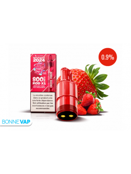 Cartouche Grosse Fraise - Wpuff 2.0 - 0.9%