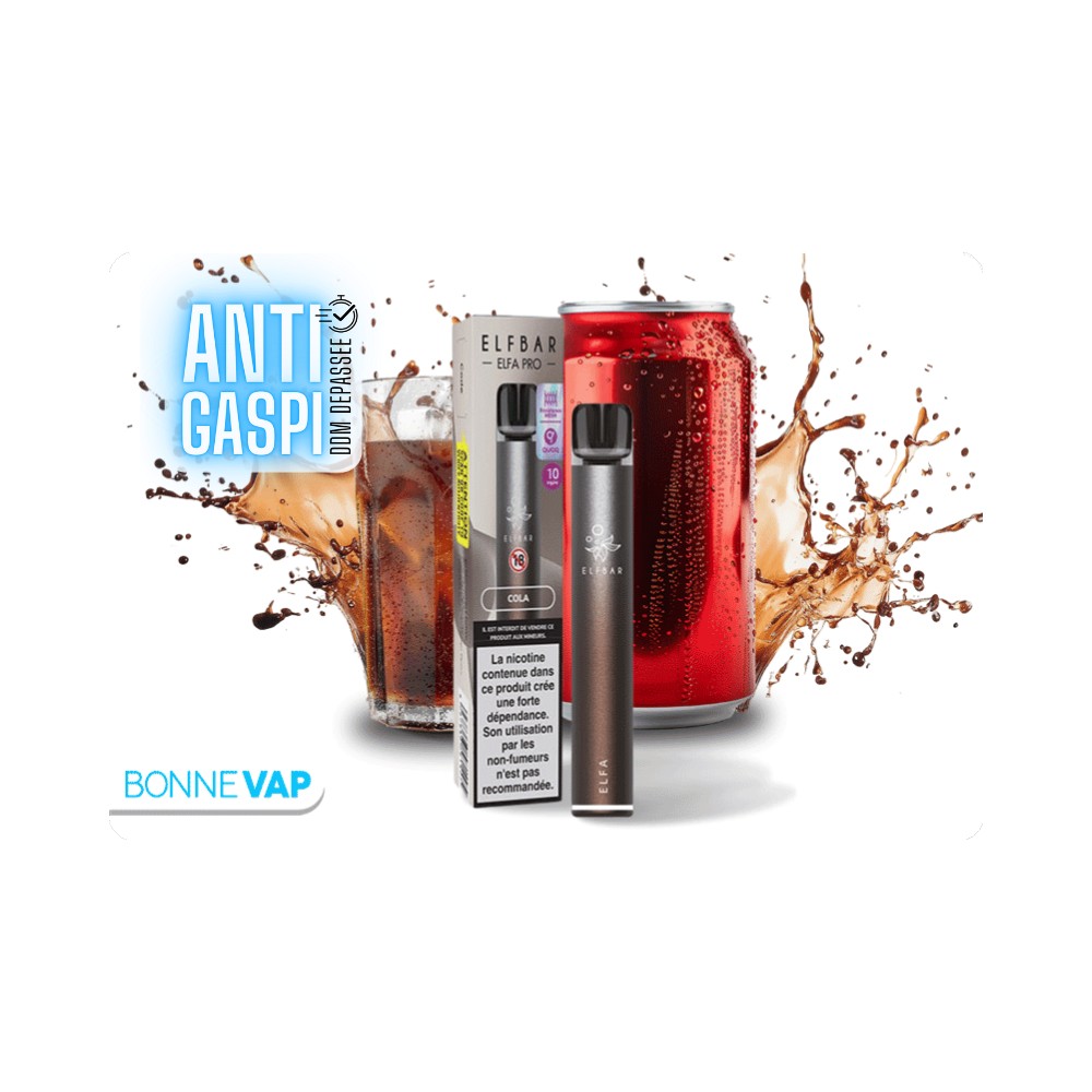Kit ELFA PRO Cola | ELFBAR (DDM Dépassée)