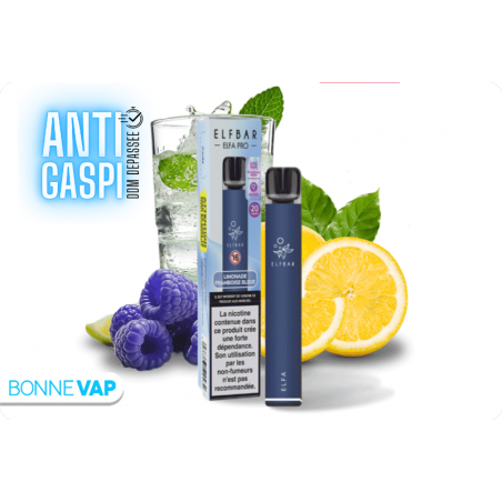 Kit ELFA PRO Limonade Framboise Bleue | ELFBAR (DDM Dépassée)