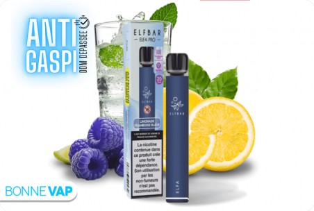 Kit ELFA PRO Limonade Framboise Bleue | ELFBAR (DDM Dépassée)
