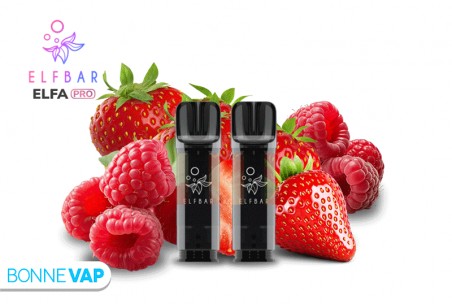 Cartouches ELFA PRO Fraise Framboise | ELFBAR