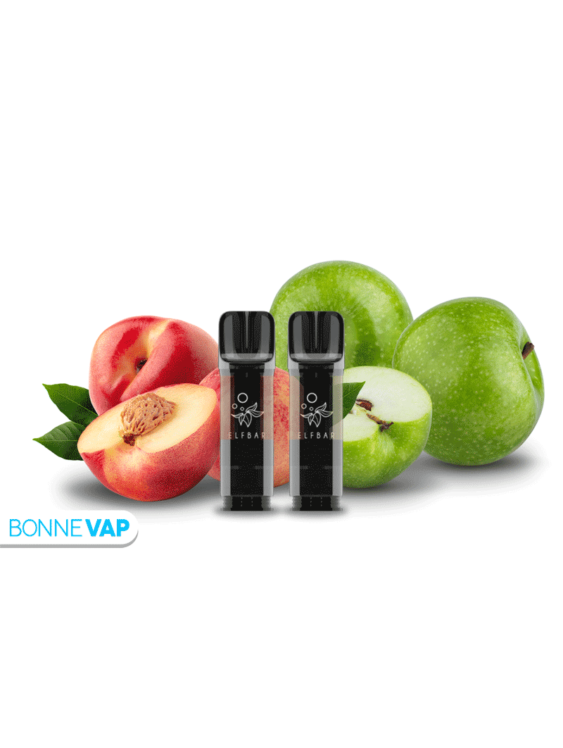 Cartouches ELFA PRO Pomme Pêche | ELFBAR