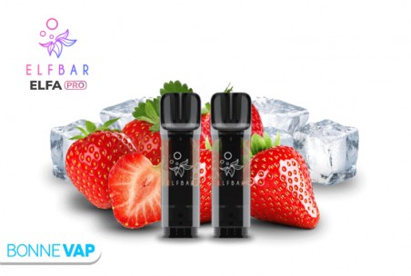 Cartouches ELFA PRO Fraise Glacée | ELFBAR