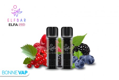 Cartouches ELFA PRO Fruits des Bois | ELFBAR