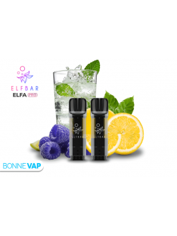Cartouches Limonade Framboise Bleue | ELFA PRO