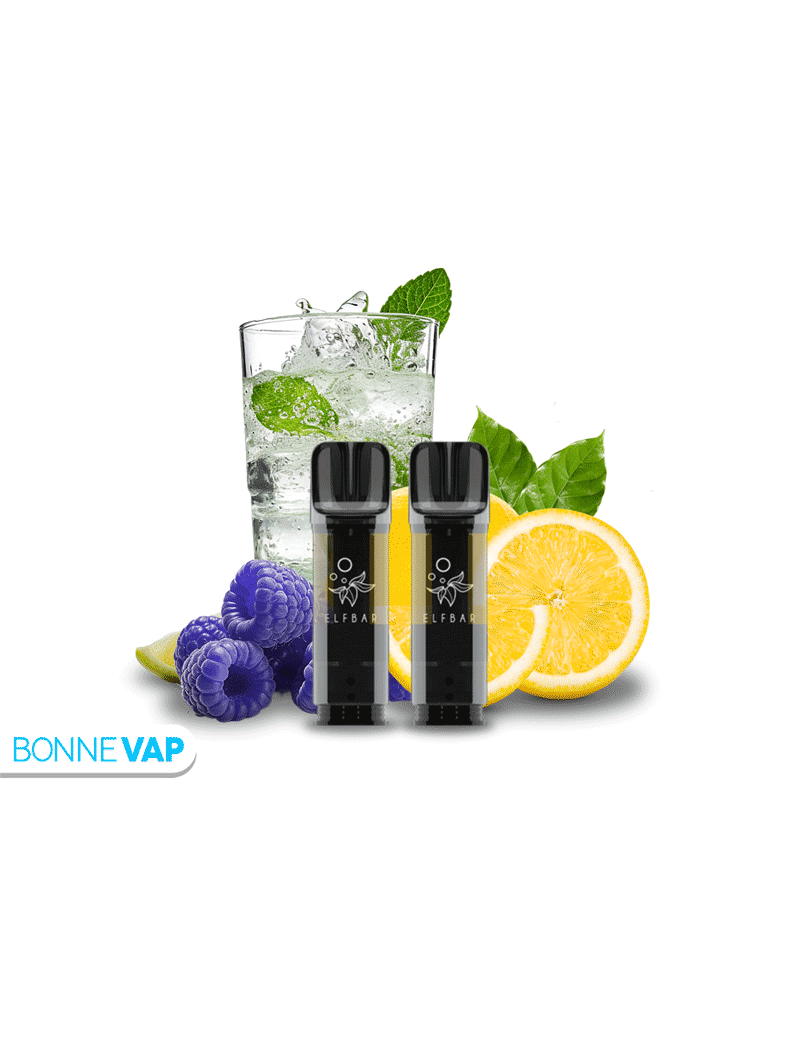 Cartouches Limonade Framboise Bleue | ELFA PRO