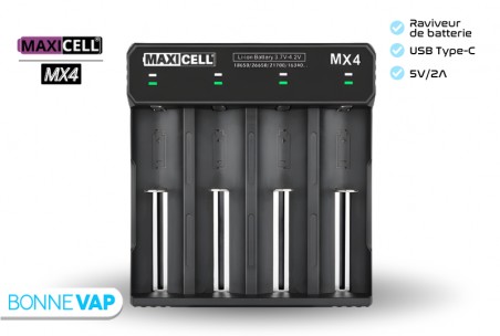 Chargeur MX4 - Maxicell - Info