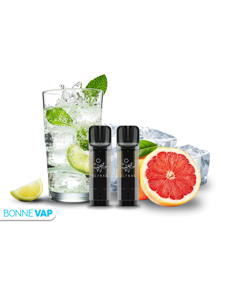 Cartouches Limonade Rose ELFA PRO