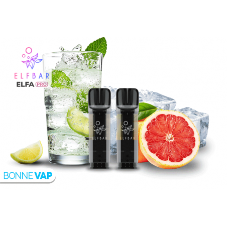Cartouches Limonade Rose ELFA PRO