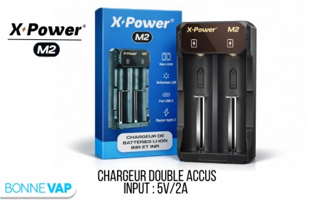 Chargeur M2 - X POWER - Information