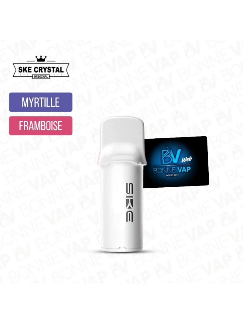 Cartouche Myrtille Framboise Acidulée - SKE Crystal