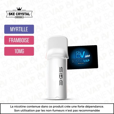 Cartouche Myrtille Framboise Acidulée - SKE Crystal