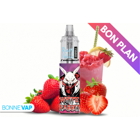 Puff Strawberry Slush - RANDM TORNADO 7000 - Bon Plan