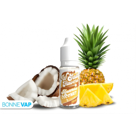 Ananas Coconut 10ml "Sels" - Wsalt Flavors