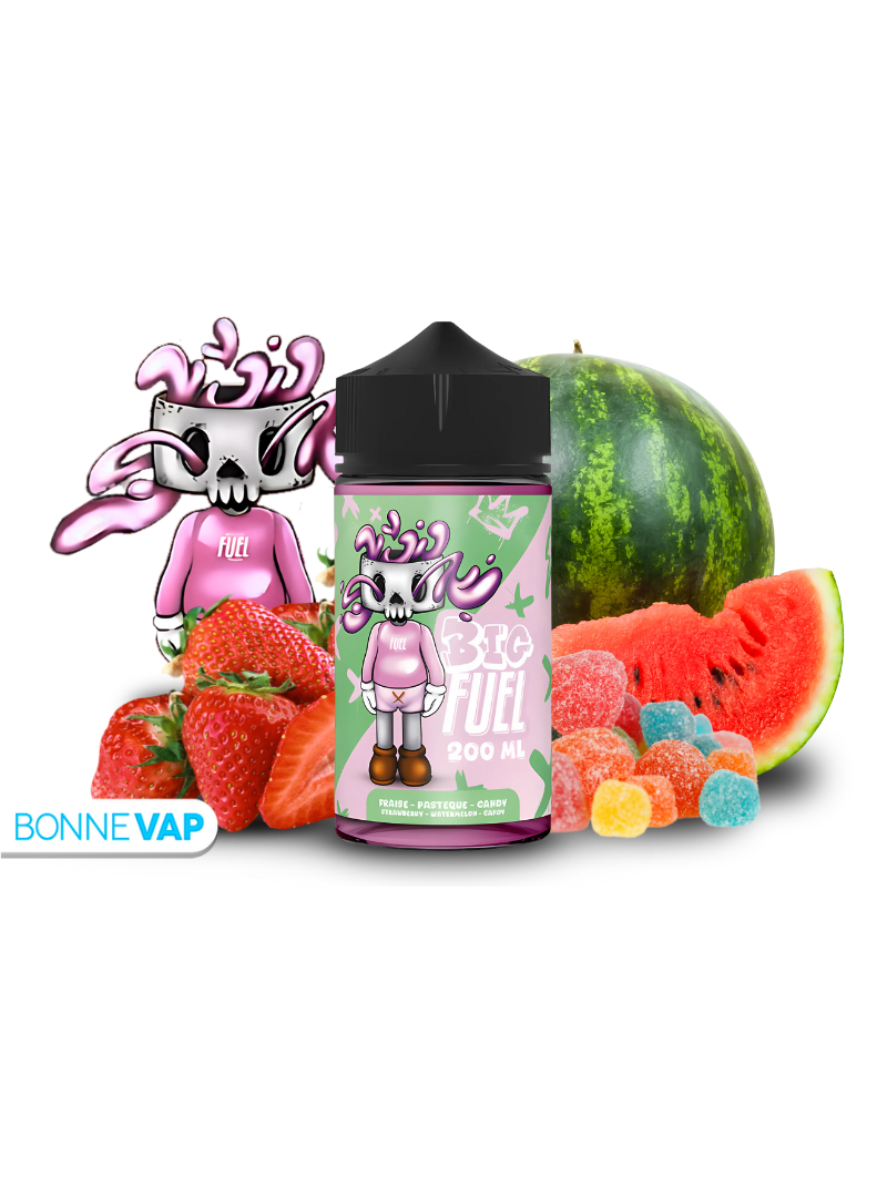 E liquide Fraise Pastèque Candy Big Fuel 200ml